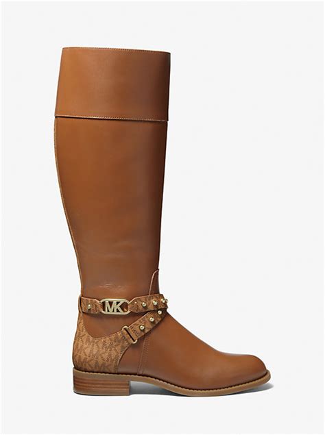 michael kors stockard boots luggage|Kincaid Riding Boot .